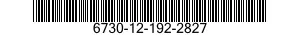 6730-12-192-2827  6730121922827 121922827
