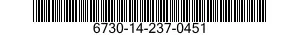 6730-14-237-0451  6730142370451 142370451