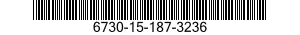 6730-15-187-3236 SCREEN,PROJECTION 6730151873236 151873236