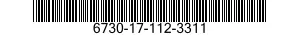 6730-17-112-3311 PROJECTOR,MULTIMEDIA 6730171123311 171123311