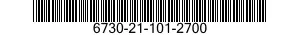 6730-21-101-2700  6730211012700 211012700