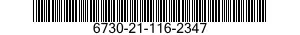 6730-21-116-2347 SCREEN,PROJECTION 6730211162347 211162347