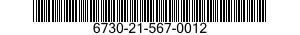 6730-21-567-0012 PROJECTOR,STILL PICTURE 6730215670012 215670012