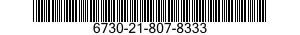 6730-21-807-8333 PROJECTOR,MOTION PICTURE,SOUND 6730218078333 218078333