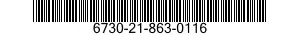 6730-21-863-0116  6730218630116 218630116