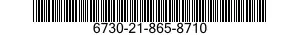 6730-21-865-8710  6730218658710 218658710