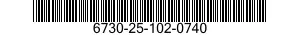 6730-25-102-0740 PROJECTOR,MOTION PICTURE,SOUND 6730251020740 251020740