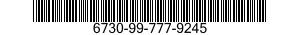 6730-99-777-9245  6730997779245 997779245