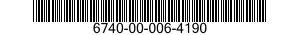 6740-00-006-4190  6740000064190 000064190