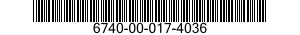 6740-00-017-4036 ROLLER ASSEMBLY,RACK 6740000174036 000174036