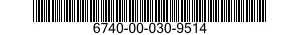 6740-00-030-9514  6740000309514 000309514