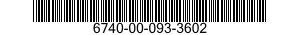 6740-00-093-3602  6740000933602 000933602