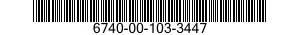 6740-00-103-3447  6740001033447 001033447