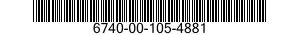 6740-00-105-4881  6740001054881 001054881
