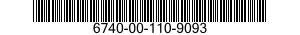 6740-00-110-9093  6740001109093 001109093