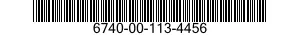 6740-00-113-4456  6740001134456 001134456