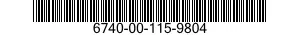 6740-00-115-9804  6740001159804 001159804