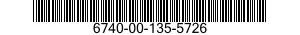 6740-00-135-5726  6740001355726 001355726