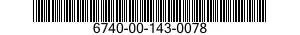 6740-00-143-0078  6740001430078 001430078