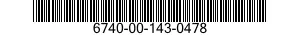 6740-00-143-0478  6740001430478 001430478