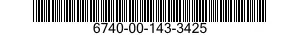 6740-00-143-3425  6740001433425 001433425