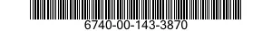 6740-00-143-3870  6740001433870 001433870