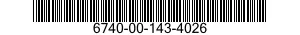 6740-00-143-4026  6740001434026 001434026