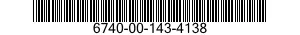 6740-00-143-4138  6740001434138 001434138