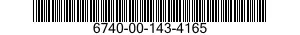 6740-00-143-4165  6740001434165 001434165