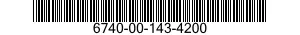 6740-00-143-4200  6740001434200 001434200