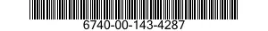 6740-00-143-4287  6740001434287 001434287