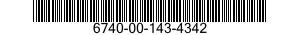 6740-00-143-4342  6740001434342 001434342