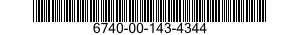 6740-00-143-4344  6740001434344 001434344