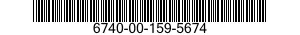 6740-00-159-5674  6740001595674 001595674