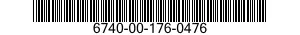 6740-00-176-0476  6740001760476 001760476