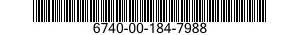 6740-00-184-7988  6740001847988 001847988