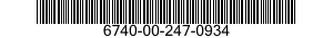 6740-00-247-0934  6740002470934 002470934