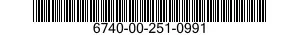 6740-00-251-0991  6740002510991 002510991