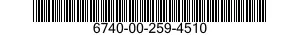 6740-00-259-4510  6740002594510 002594510