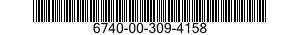 6740-00-309-4158  6740003094158 003094158
