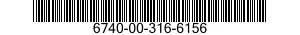 6740-00-316-6156  6740003166156 003166156
