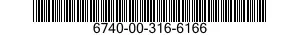 6740-00-316-6166  6740003166166 003166166