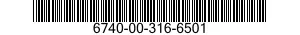 6740-00-316-6501  6740003166501 003166501