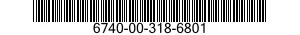 6740-00-318-6801  6740003186801 003186801