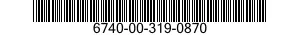 6740-00-319-0870  6740003190870 003190870
