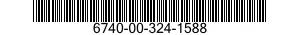 6740-00-324-1588  6740003241588 003241588