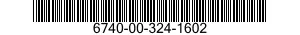 6740-00-324-1602  6740003241602 003241602