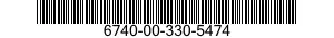 6740-00-330-5474  6740003305474 003305474
