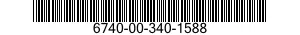 6740-00-340-1588  6740003401588 003401588