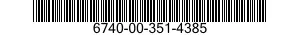6740-00-351-4385  6740003514385 003514385